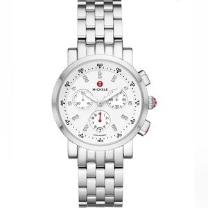 MICHELE Women's Stainless Sport Sail Watch